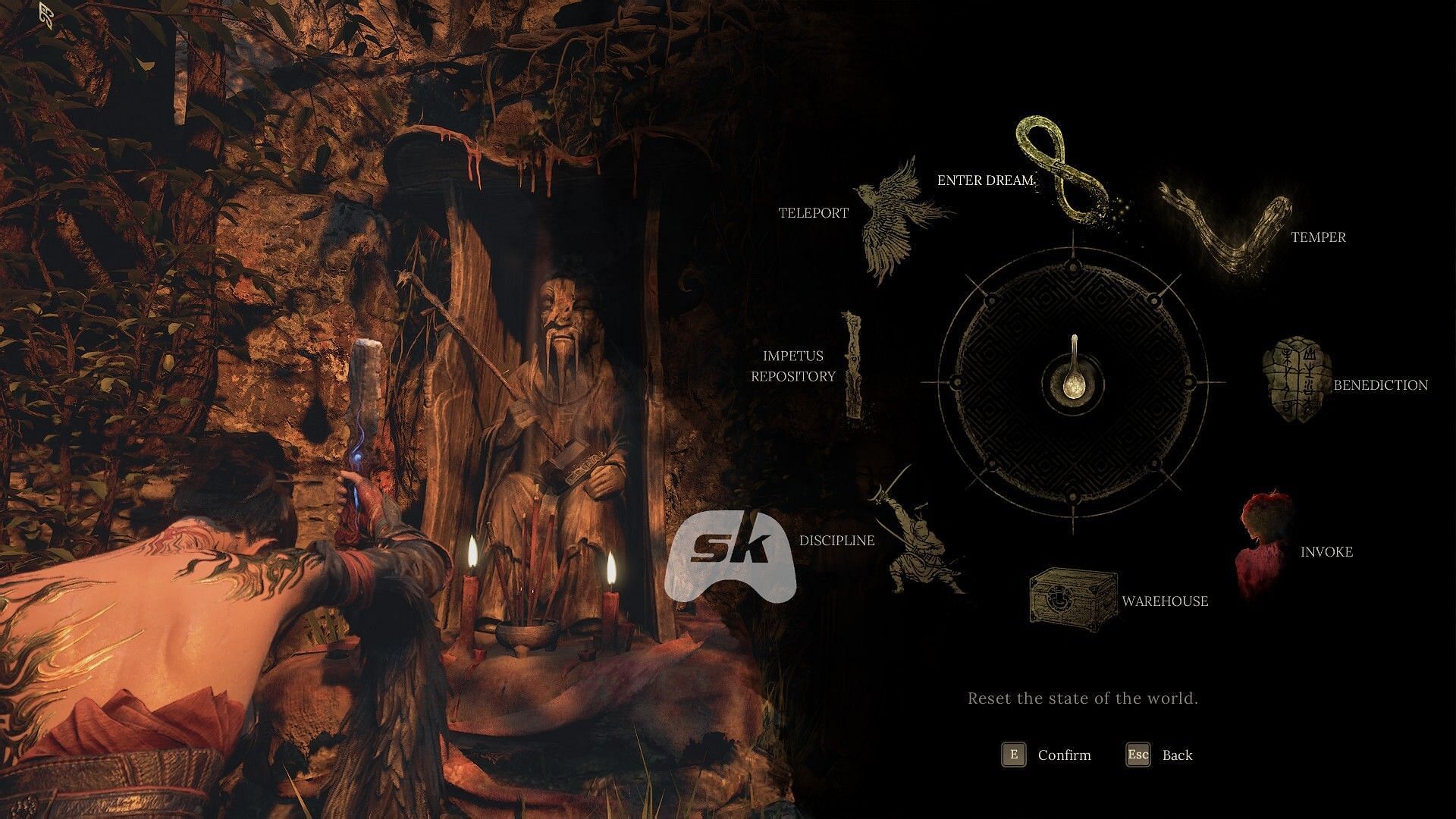 Select Impetus Repository (Image via Sportskeeda Gaming // 505 Games)
